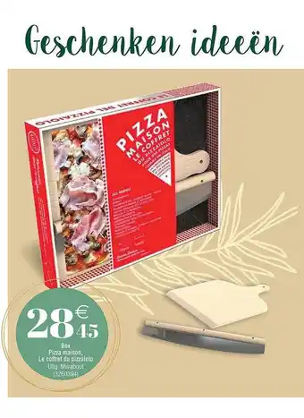 Cora Box pizza maison, le coffret du pizzaiolo aanbieding