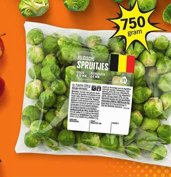 Albert Heijn Belgische spruitjes aanbieding
