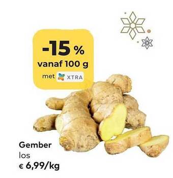 Bio Planet Gember aanbieding