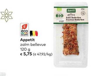 Bio Planet Appetit zalm bellevue aanbieding