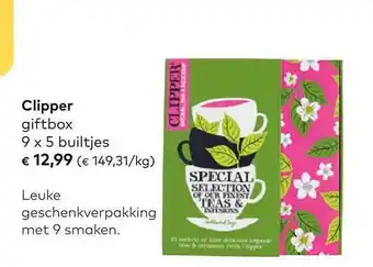 Bio Planet Clipper giftbox aanbieding