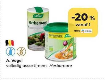 Bio Planet A. vogel volledig assortiment herbamare aanbieding