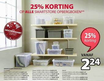 Smartstore opbergboxen