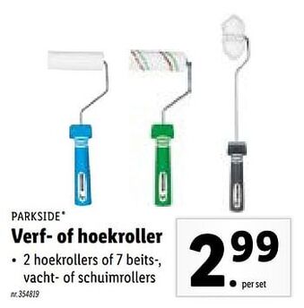 Lidl Verf- of hoekroller aanbieding