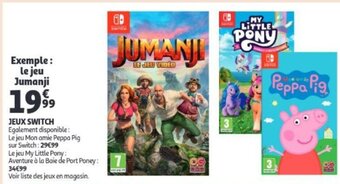 Auchan Jeux switch aanbieding
