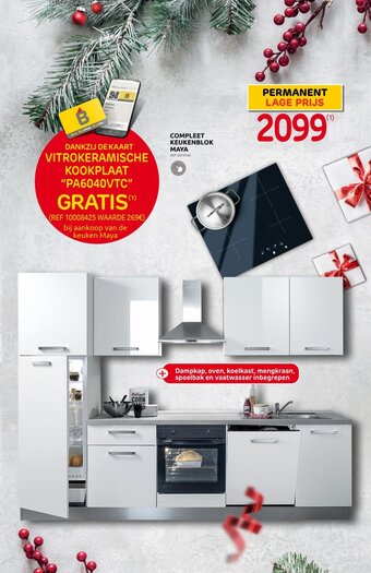 BricoPlanit Compleet keukenblok maya aanbieding