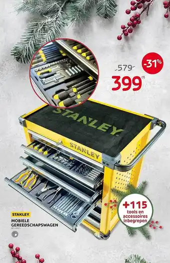 Brico Mobiele gereedschapswagen aanbieding