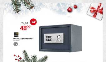 Brico Digitale brandkast aanbieding