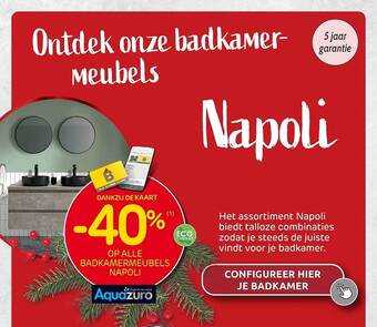 Brico Badkamermeubels napoli aanbieding