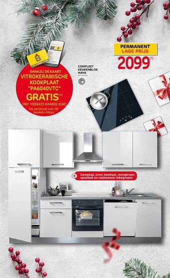 Brico Compleet keukenblok maya aanbieding