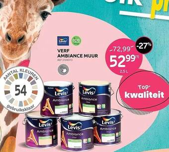 Brico Verf ambiance muur aanbieding