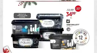 Brico Id verf paillett' aanbieding