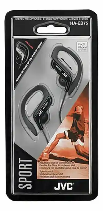 Dreamland JVC oortelefoon HA-EB75-B-E zwart aanbieding