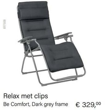Multi bazar Relax met clips aanbieding