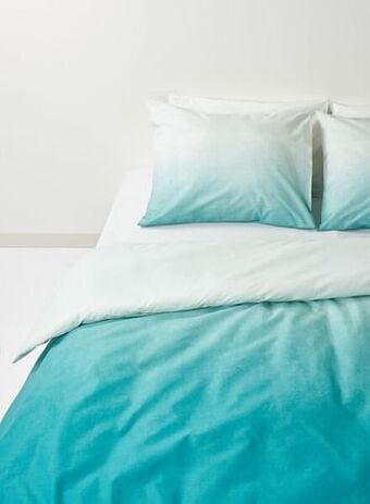 HEMA HEMA Dekbedovertrek - zacht katoen groen (groen) aanbieding