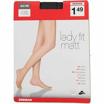 Zeeman Lady Fit panty aanbieding