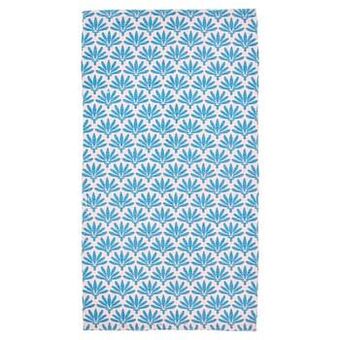 Kwantum Vloerkleed kimble blauw aanbieding