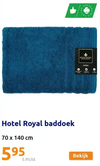 Action Hotel Royal baddoek 70x140cm aanbieding