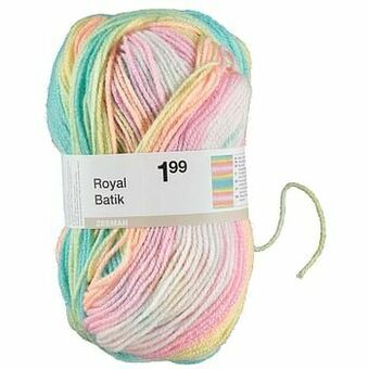 Zeeman Royal Batik breigaren aanbieding