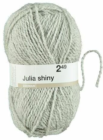 Zeeman Julia Shiny breigaren aanbieding