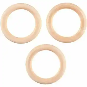 Zeeman Houten ringen aanbieding