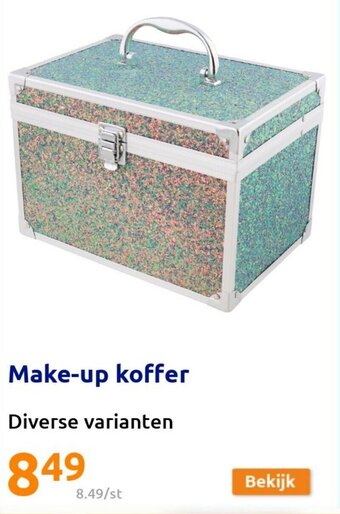 Action Make-up koffer aanbieding