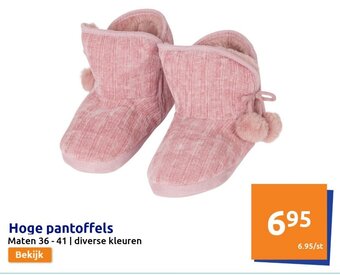 Action Hoge pantoffels aanbieding