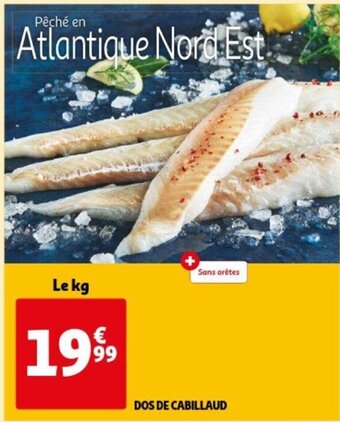 Auchan Dos de cabillaud aanbieding