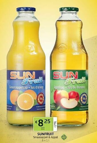 Sunfruit sinaasappel + appel