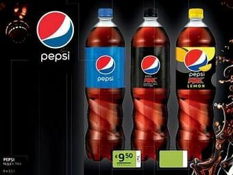 BelBev Pepsi regular + max aanbieding