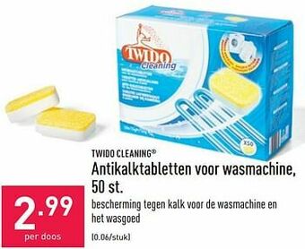 ALDI Antikalktabletten voor wasmachine aanbieding