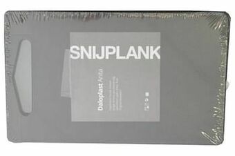Makro Daloplast Snijplank Anita 25 x 15 cm zwart aanbieding