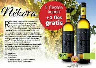 Nékora 5 flessen kopen + 1 fles gratis