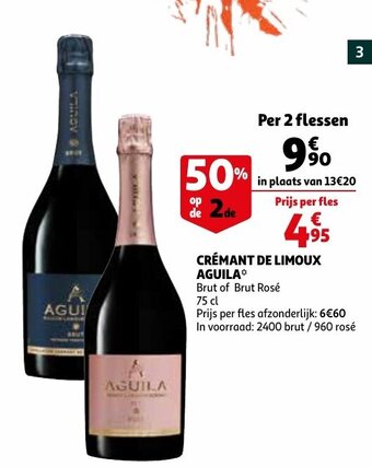 Auchan Crémant De Limoux Aguila aanbieding