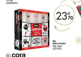Cora Box apéro morpion aanbieding