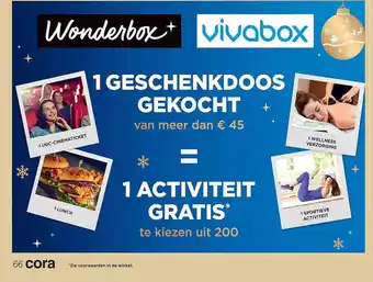 Cora Wonderbox, vivabox aanbieding