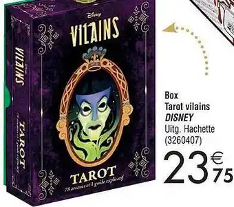 Cora Box tarot vilains disney aanbieding