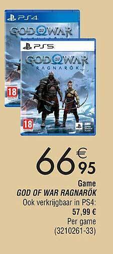 Cora Game god of war ragnarök aanbieding