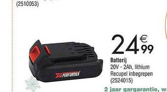 Cora X-performer batterij aanbieding