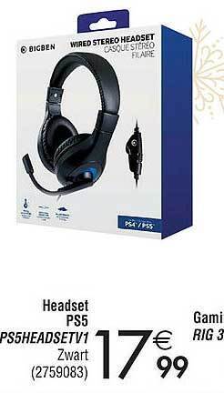 Cora Headsset ps5 aanbieding