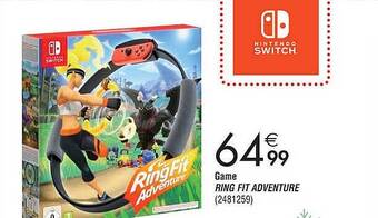 Cora Game ring fit adventure aanbieding