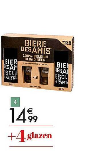Cora Bière des amis aanbieding