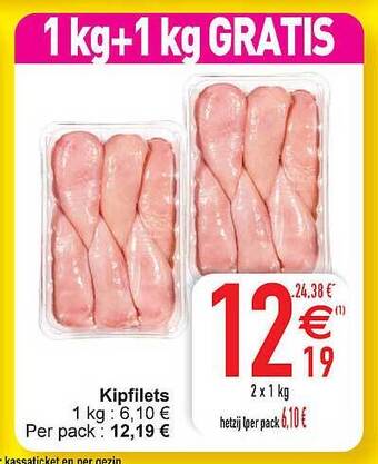 Cora Kipfilets aanbieding