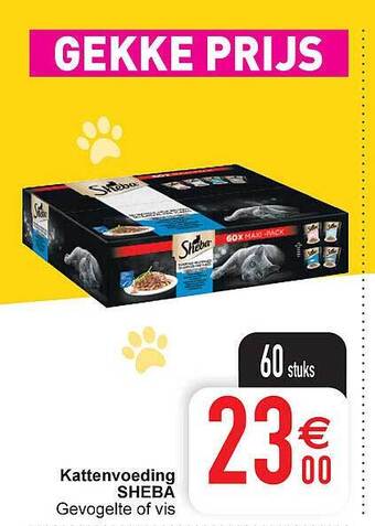 Cora Kattenvoeding sheba aanbieding