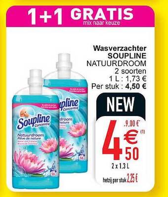 Cora Wasverzachter soupline aanbieding