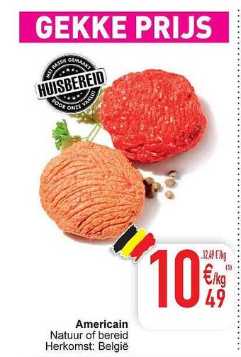 Cora Americain aanbieding