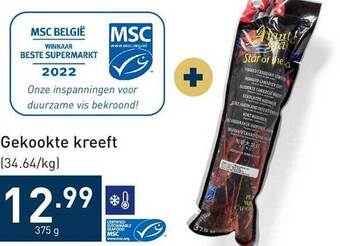 ALDI Gekookte kreeft aanbieding