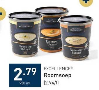 ALDI Excellence roomsoep aanbieding