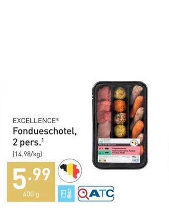 ALDI Excellence fondueschotel aanbieding