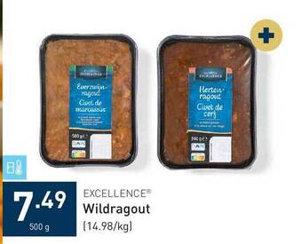 ALDI Excellence wildragout aanbieding